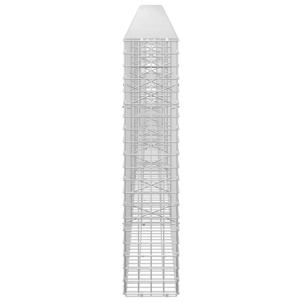 Gabioni, jossa 3,5 mm langat ja 5x5 cm verkko 500x20x100 cm