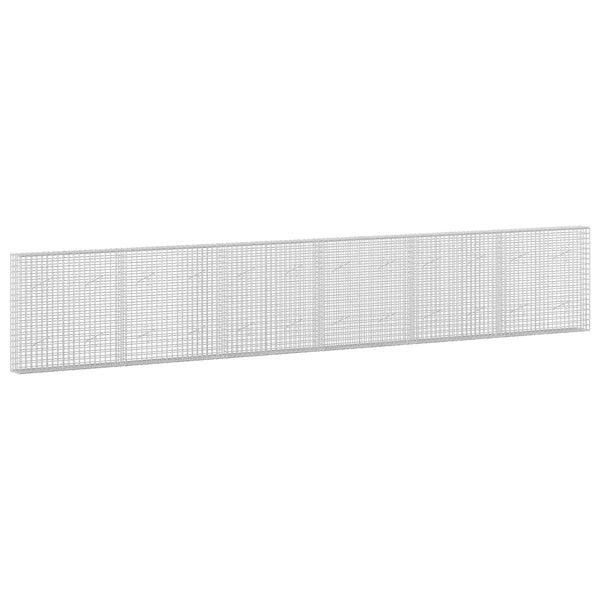 Gabioni, jossa 3,5 mm langat ja 5x5 cm verkko 600x20x100 cm