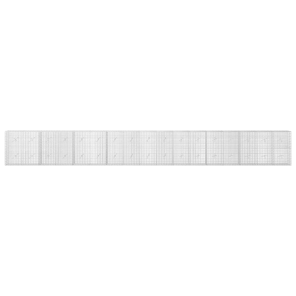 Gabioni, jossa 3,5 mm langat ja 5x5 cm verkko 850x20x100 cm