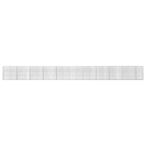 Gabioni, jossa 3,5 mm langat ja 5x5 cm verkko 1050x20x100 cm