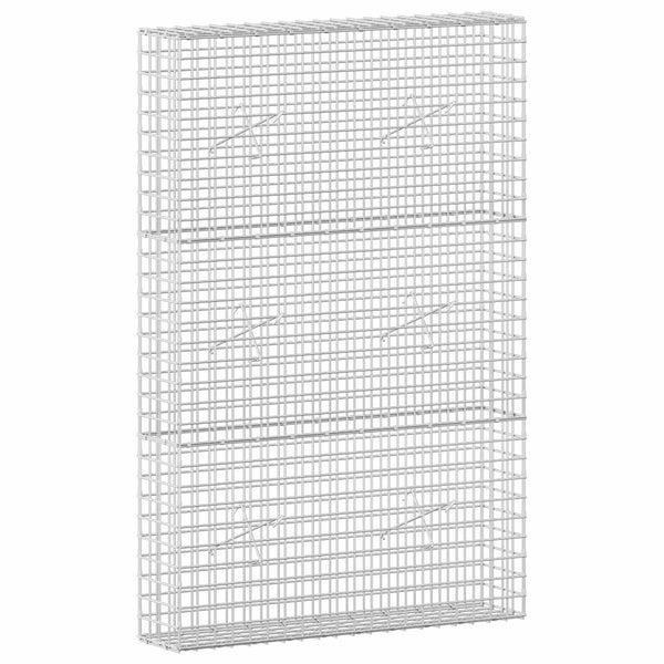 Gabioni, jossa 3,5 mm langat ja 5x5 cm verkko 100x20x150 cm