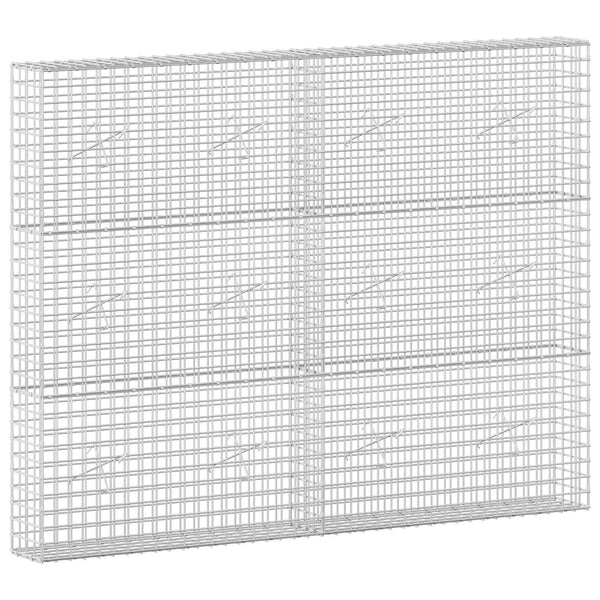 Gabioni, jossa 3,5 mm langat ja 5x5 cm verkko 200x20x150 cm