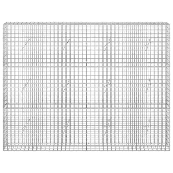 Gabioni, jossa 3,5 mm langat ja 5x5 cm verkko 200x20x150 cm