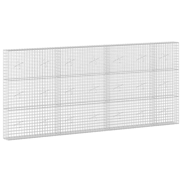Gabioni, jossa 3,5 mm langat ja 5x5 cm verkko 350x20x150 cm