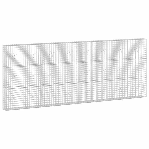 Gabioni, jossa 3,5 mm langat ja 5x5 cm verkko 400x20x150 cm