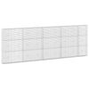 Gabioni, jossa 3,5 mm langat ja 5x5 cm verkko 450x20x150 cm