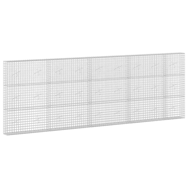 Gabioni, jossa 3,5 mm langat ja 5x5 cm verkko 450x20x150 cm