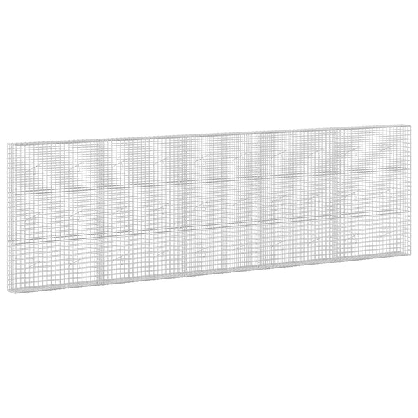 Gabioni, jossa 3,5 mm langat ja 5x5 cm verkko 500x20x150 cm