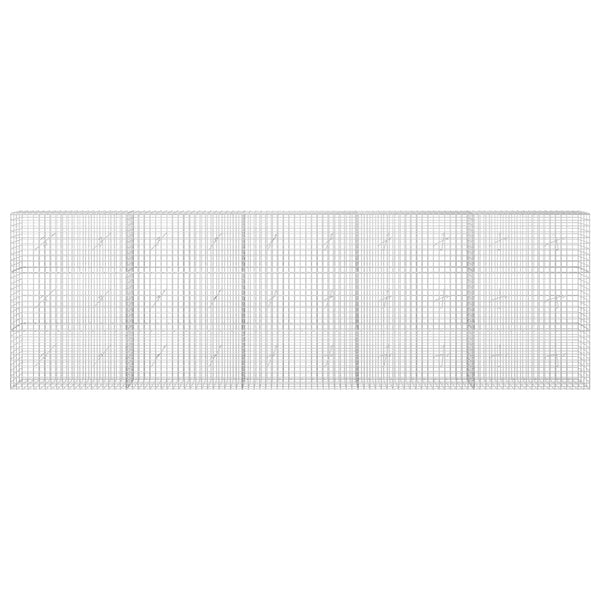 Gabioni, jossa 3,5 mm langat ja 5x5 cm verkko 500x20x150 cm