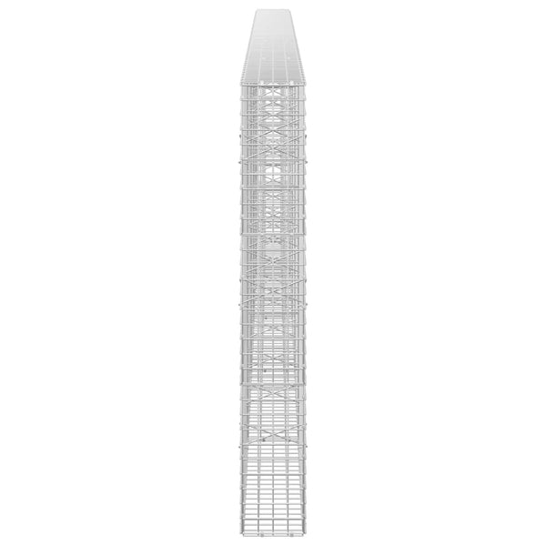 Gabioni, jossa 3,5 mm langat ja 5x5 cm verkko 500x20x150 cm