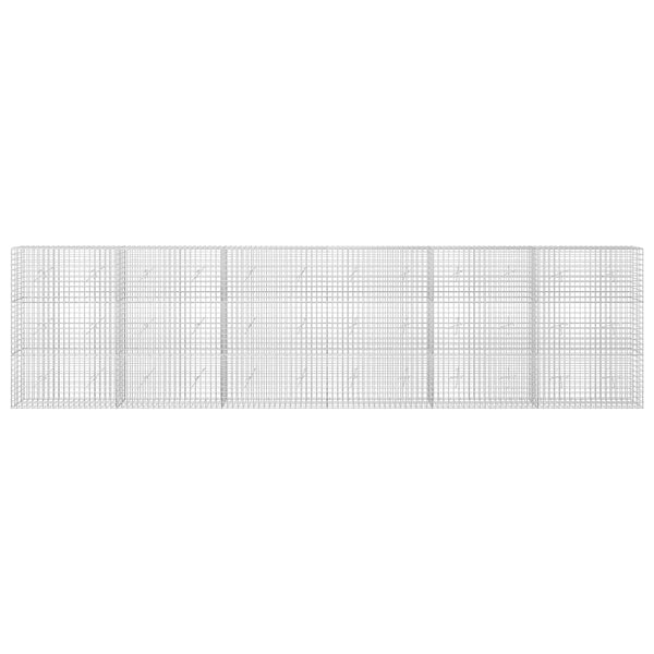 Gabioni, jossa 3,5 mm langat ja 5x5 cm verkko 600x20x150 cm