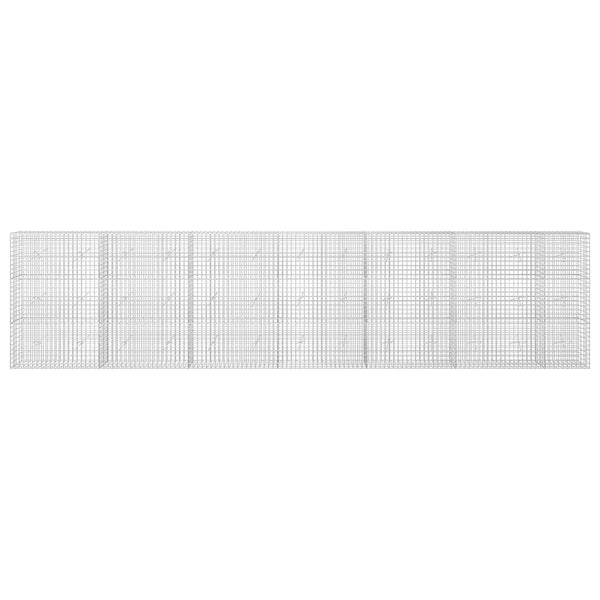 Gabioni, jossa 3,5 mm langat ja 5x5 cm verkko 650x20x150 cm