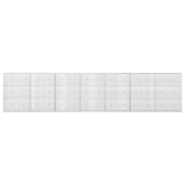 Gabioni, jossa 3,5 mm langat ja 5x5 cm verkko 700x20x150 cm