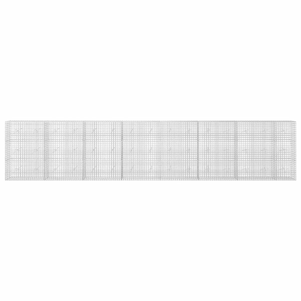 Gabioni, jossa 3,5 mm langat ja 5x5 cm verkko 750x20x150 cm