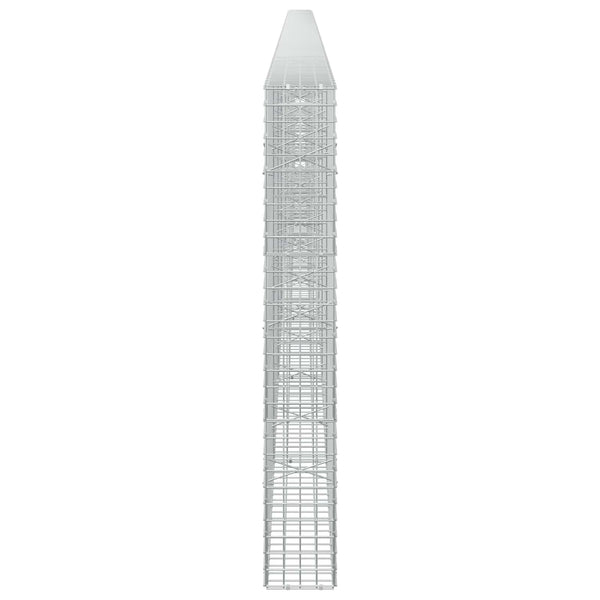 Gabioni, jossa 3,5 mm langat ja 5x5 cm verkko 800x20x150 cm