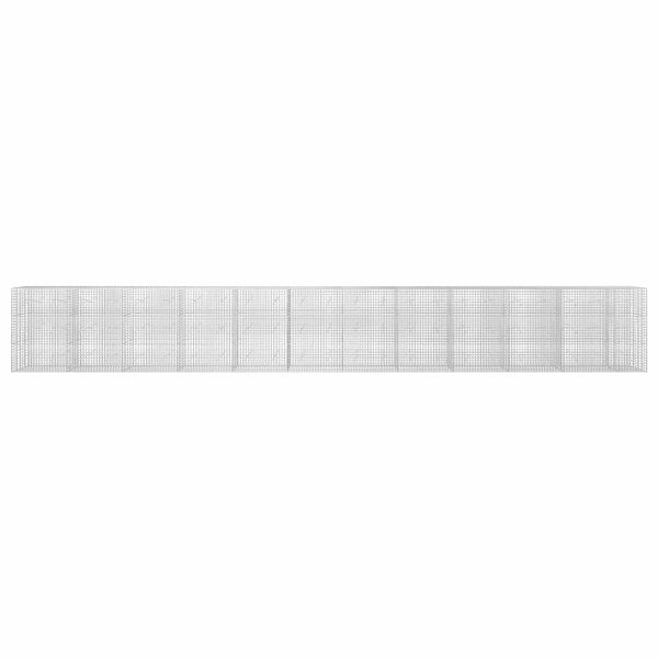 Gabioni, jossa 3,5 mm langat ja 5x5 cm verkko 1150x20x150 cm