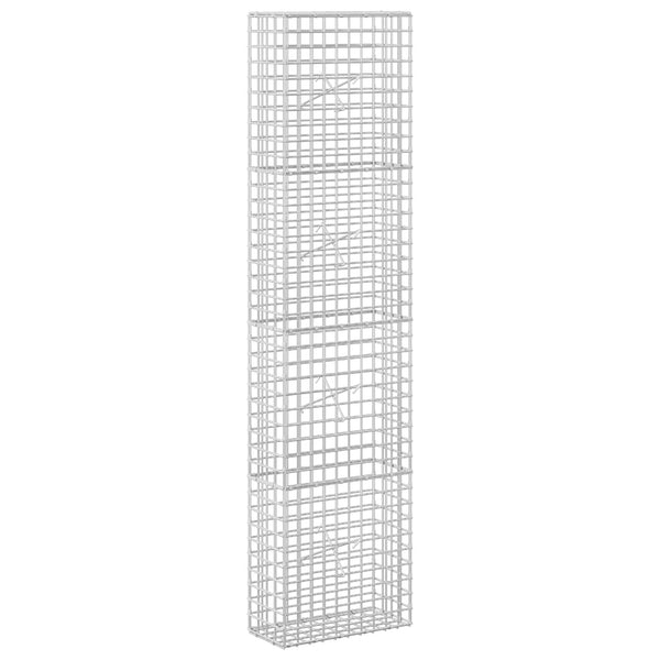 Gabioni, jossa 3,5 mm langat ja 5x5 cm verkko 50x20x200 cm