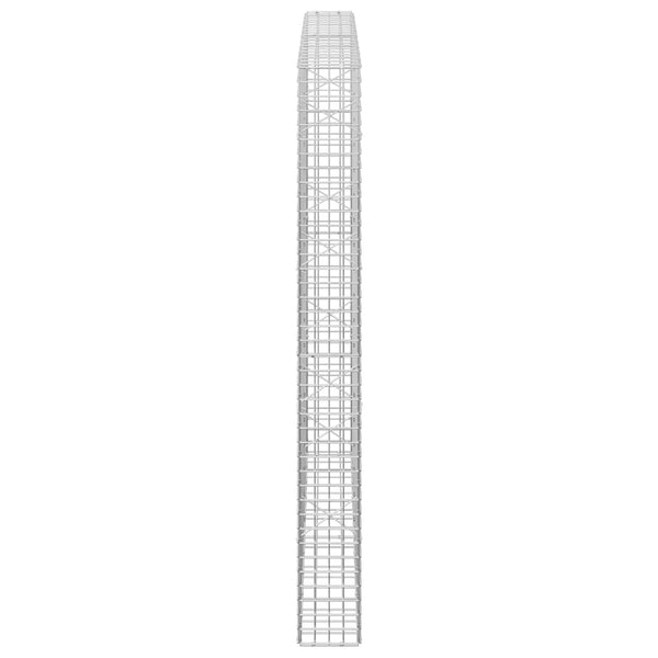 Gabioni, jossa 3,5 mm langat ja 5x5 cm verkko 100x20x200 cm
