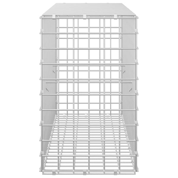Gabioni, jossa 3,5 mm langat ja 5x5 cm verkko 100x30x50 cm