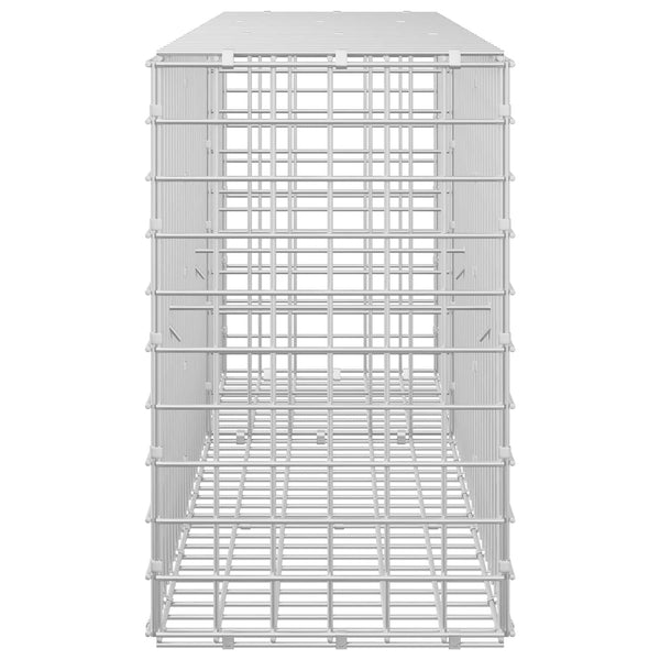 Gabioni, jossa 3,5 mm langat ja 5x5 cm verkko 150x30x50 cm