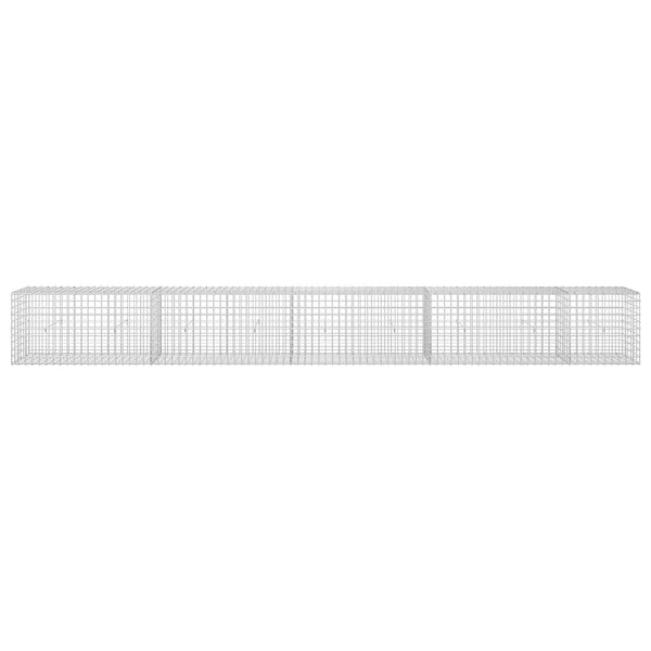 Gabioni, jossa 3,5 mm langat ja 5x5 cm verkko 450x30x50 cm