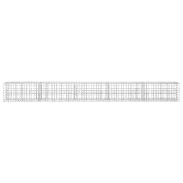 Gabioni, jossa 3,5 mm langat ja 5x5 cm verkko 500x30x50 cm