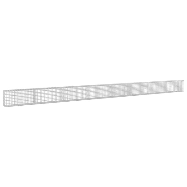 Gabioni, jossa 3,5 mm langat ja 5x5 cm verkko 800x30x50 cm
