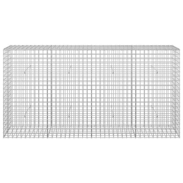 Gabioni, jossa 3,5 mm langat ja 5x5 cm verkko 200x30x100 cm
