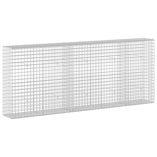 Gabioni, jossa 3,5 mm langat ja 5x5 cm verkko 250x30x100 cm