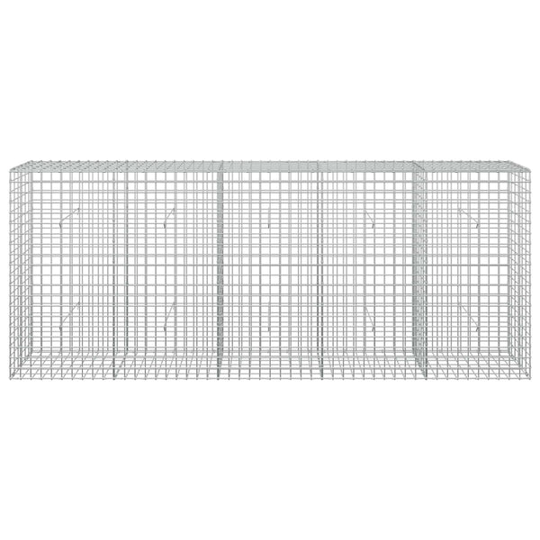 Gabioni, jossa 3,5 mm langat ja 5x5 cm verkko 250x30x100 cm