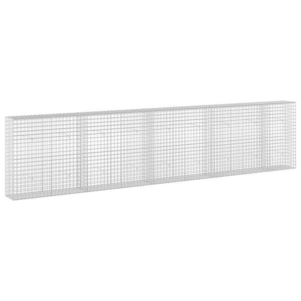 Gabioni, jossa 3,5 mm langat ja 5x5 cm verkko 450x30x100 cm