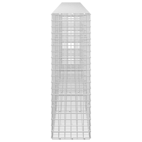 Gabioni, jossa 3,5 mm langat ja 5x5 cm verkko 450x30x100 cm
