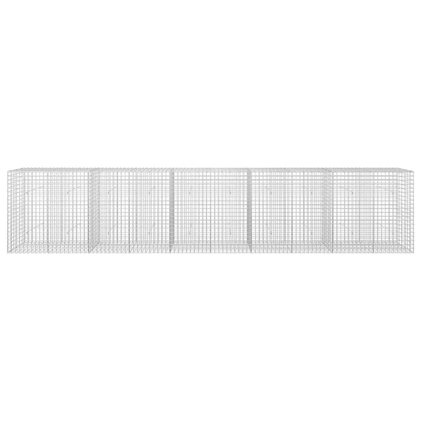 Gabioni, jossa 3,5 mm langat ja 5x5 cm verkko 500x30x100 cm