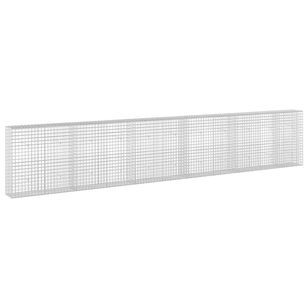 Gabioni, jossa 3,5 mm langat ja 5x5 cm verkko 550x30x100 cm