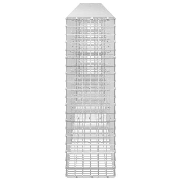 Gabioni, jossa 3,5 mm langat ja 5x5 cm verkko 550x30x100 cm