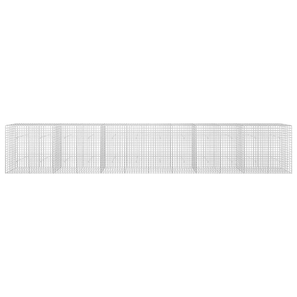 Gabioni, jossa 3,5 mm langat ja 5x5 cm verkko 600x30x100 cm