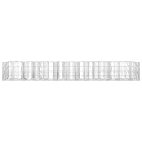 Gabioni, jossa 3,5 mm langat ja 5x5 cm verkko 750x30x100 cm