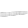 Gabioni, jossa 3,5 mm langat ja 5x5 cm verkko 800x30x100 cm