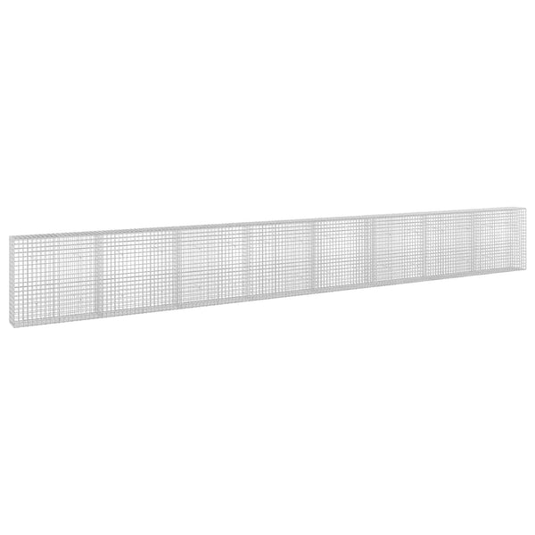 Gabioni, jossa 3,5 mm langat ja 5x5 cm verkko 800x30x100 cm