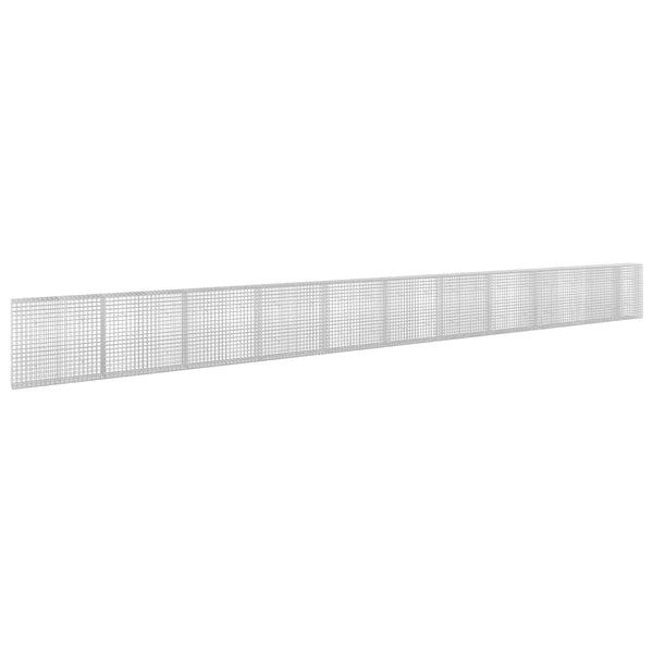 Gabioni, jossa 3,5 mm langat ja 5x5 cm verkko 1050x30x100 cm