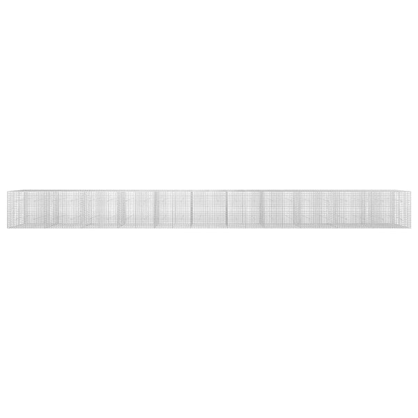 Gabioni, jossa 3,5 mm langat ja 5x5 cm verkko 1100x30x100 cm