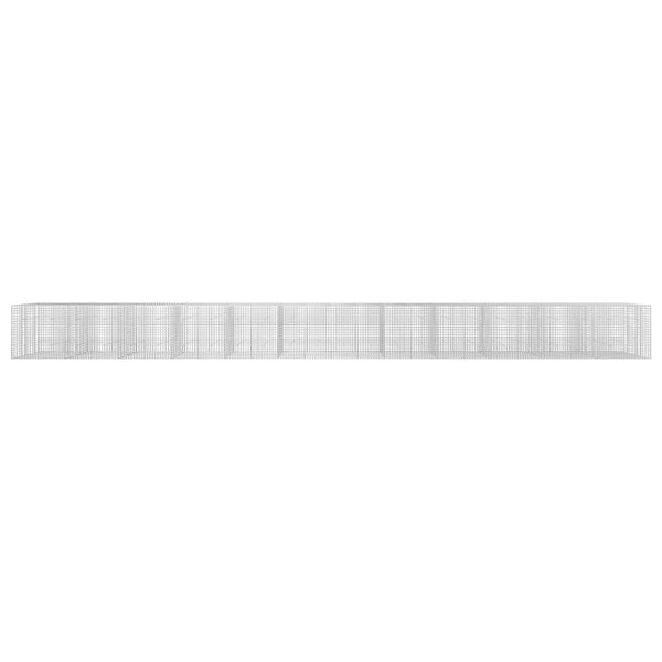 Gabioni, jossa 3,5 mm langat ja 5x5 cm verkko 1200x30x100 cm
