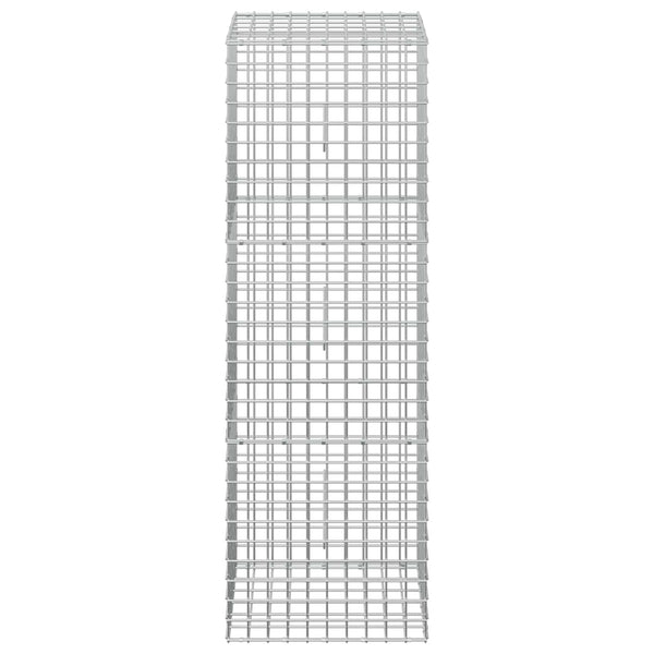 Gabioni, jossa 3,5 mm langat ja 5x5 cm verkko 50x30x150 cm