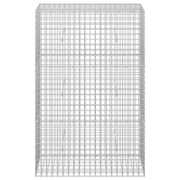 Gabioni, jossa 3,5 mm langat ja 5x5 cm verkko 100x30x150 cm