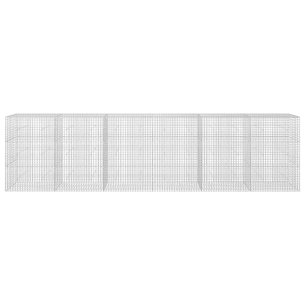 Gabioni, jossa 3,5 mm langat ja 5x5 cm verkko 600x30x150 cm