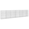 Gabioni, jossa 3,5 mm langat ja 5x5 cm verkko 650x30x150 cm