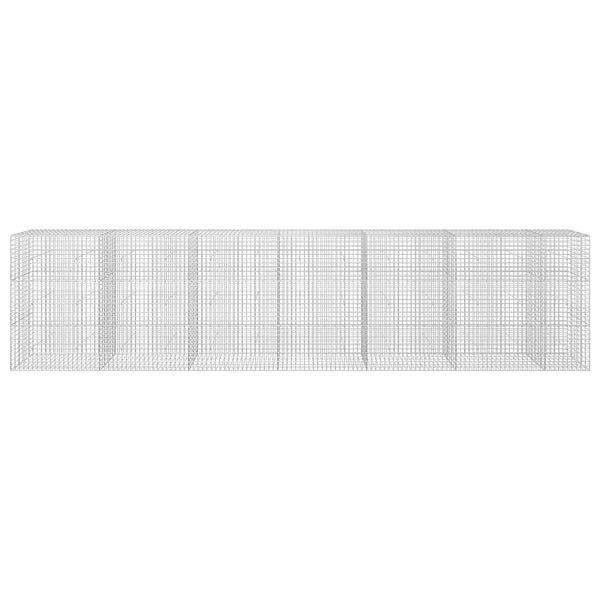 Gabioni, jossa 3,5 mm langat ja 5x5 cm verkko 650x30x150 cm