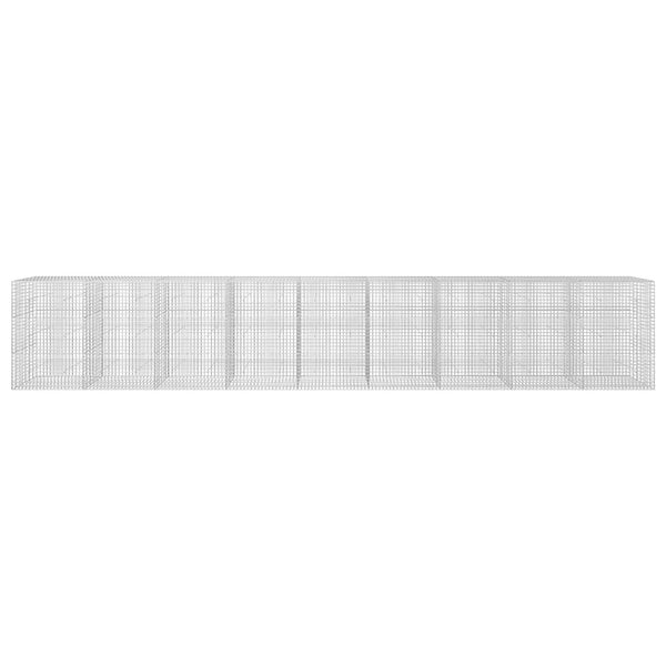Gabioni, jossa 3,5 mm langat ja 5x5 cm verkko 900x30x150 cm