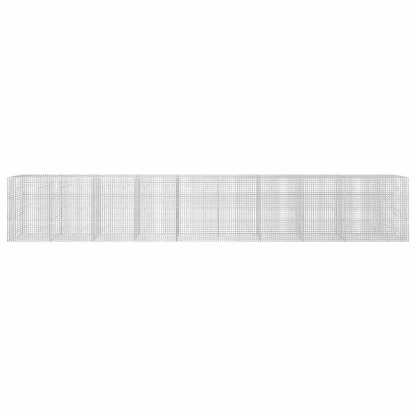 Gabioni, jossa 3,5 mm langat ja 5x5 cm verkko 950x30x150 cm