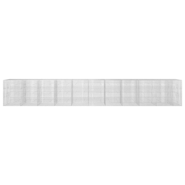 Gabioni, jossa 3,5 mm langat ja 5x5 cm verkko 1050x30x150 cm